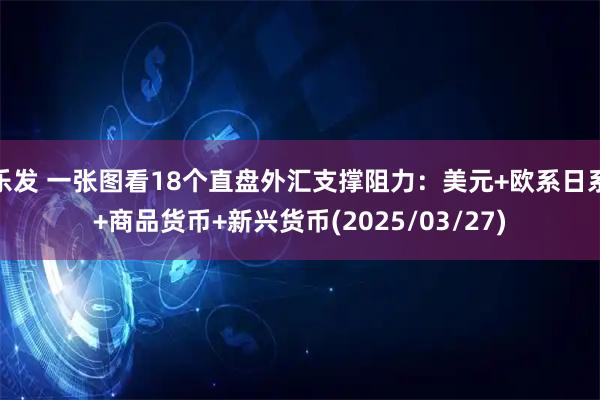 乐发 一张图看18个直盘外汇支撑阻力：美元+欧系日系+商品货币+新兴货币(2025/03/27)