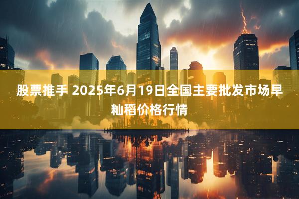 股票推手 2025年6月19日全国主要批发市场早籼稻价格行情